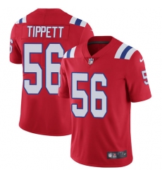 Youth Nike New England Patriots #56 Andre Tippett Red Alternate Vapor Untouchable Limited Player NFL Jersey