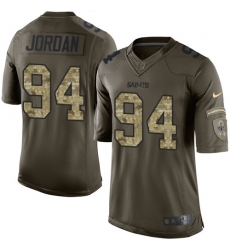 Youth Nike New Orleans Saints #94 Cameron Jordan Elite Green Salute to Service NFL Jersey Youth Nike New Orleans Saints #94 Cameron Jordan Elite Green Salute to Service NFL Jersey