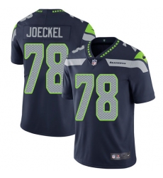 Youth Nike Seattle Seahawks #78 Luke Joeckel Steel Blue Team Color Vapor Untouchable Limited Player NFL Jersey