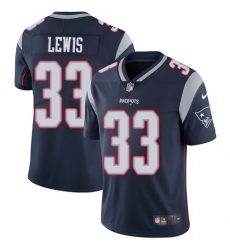 Youth Nike New England Patriots #33 Dion Lewis Navy Blue Team Color Vapor Untouchable Limited Player NFL Jersey