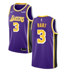 Women's Nike Los Angeles Lakers #3 Josh Hart Swingman Purple NBA Jersey - Statement Edition