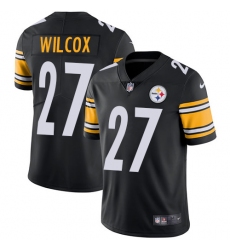 Men's Nike Pittsburgh Steelers #27 J.J. Wilcox Black Team Color Vapor Untouchable Limited Player NFL Jersey