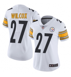 Women's Nike Pittsburgh Steelers #27 J.J. Wilcox White Vapor Untouchable Limited Player NFL Jersey