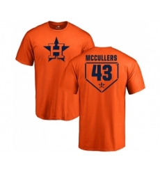 MLB Nike Houston Astros #43 Lance McCullers Orange RBI T-Shirt