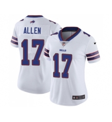 Women's Bills #17 Josh Allen White Vapor Untouchable Limited Stitched NFL Jersey