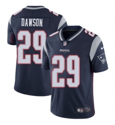 Men's Nike New England Patriots #29 Duke Dawson White Vapor Untouchable Limited Player NFL Jersey