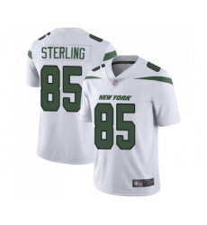Men's New York Jets #85 Neal Sterling White Vapor Untouchable Limited Player Football Jersey