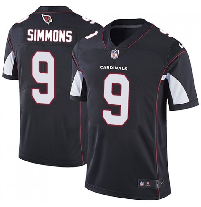 Youth Nike Arizona Cardinals #9 Isaiah Simmons Black Alternate Stitched NFL Vapor Untouchable Limited Jersey