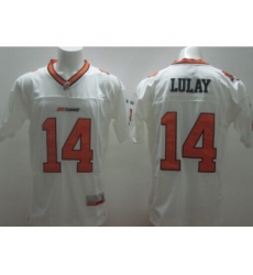 CFL BC Lions #14 Travis Lulay White Jersey