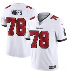 Men's Tampa Bay Buccaneers #78 Tristan Wirfs White 2025 Vapor Untouchable Limited Football Stitched Jersey