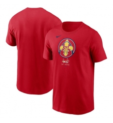 Men's St. Louis Cardinals Red 2024 City Connect Large Logo T-Shirt