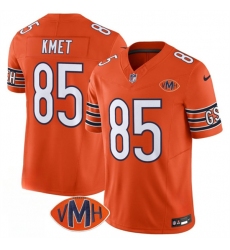 Men's Chicago Bears #85 Cole Kmet Orange 2025 F.U.S.E. With VMH Vapor Untouchable Limited Football Stitched Jersey