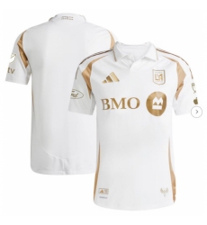 Mens LAFC adidas White 2025 Secondary Authentic Jersey