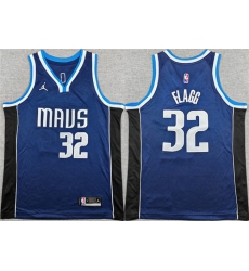Youth Dallas Mavericks #32 Cooper Flagg Navy 2025 Statement Edition Stitched Basketball Jersey