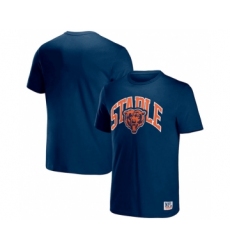 Men's Chicago Bears x Staple Navy Logo Lockup T-Shirt