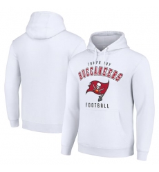 Men's Tampa Bay Buccaneers White Pullover Hoodie