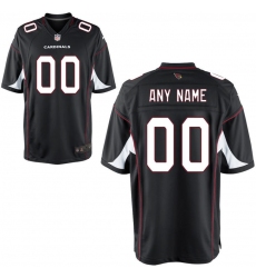 Mens Arizona Cardinals Nike Black Customized Alternate Game Jersey