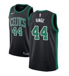 Women's Adidas Boston Celtics #44 Danny Ainge Authentic Black NBA Jersey - Statement Edition