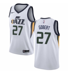 Men's Nike Utah Jazz #27 Rudy Gobert Authentic NBA Jersey - Association Edition