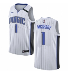 Youth Nike Orlando Magic #1 Tracy Mcgrady Authentic NBA Jersey - Association Edition