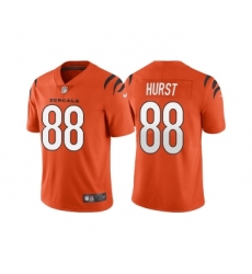 Men's Cincinnati Bengals #88 Hayden Hurst Orange Vapor Untouchable Limited Stitched Jersey