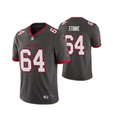 Men's Tampa Bay Buccaneers #64 Aaron Stinnie Gray Vapor Untouchable Limited Stitched Jersey