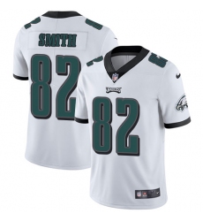 Men's Nike Philadelphia Eagles #82 Torrey Smith White Vapor Untouchable Limited Player NFL Jersey