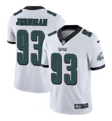 Youth Nike Philadelphia Eagles #93 Timmy Jernigan White Vapor Untouchable Limited Player NFL Jersey