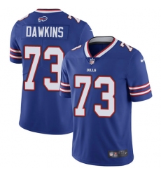 Men's Nike Buffalo Bills #73 Dion Dawkins Royal Blue Team Color Vapor Untouchable Limited Player NFL Jersey