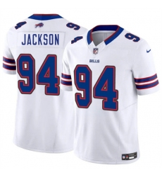 Men's Buffalo Bills #94 Maxwell Hairston White 2025 Draft F.U.S.E. Vapor Untouchable Limited Football Stitched Jersey